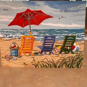 Beautiful Acrylic painting ☀️⛱